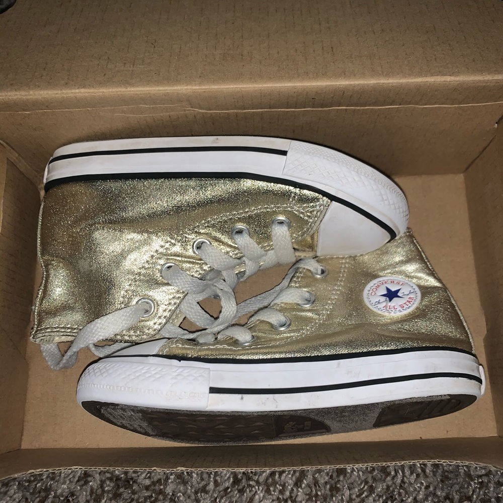 Metallic Converse